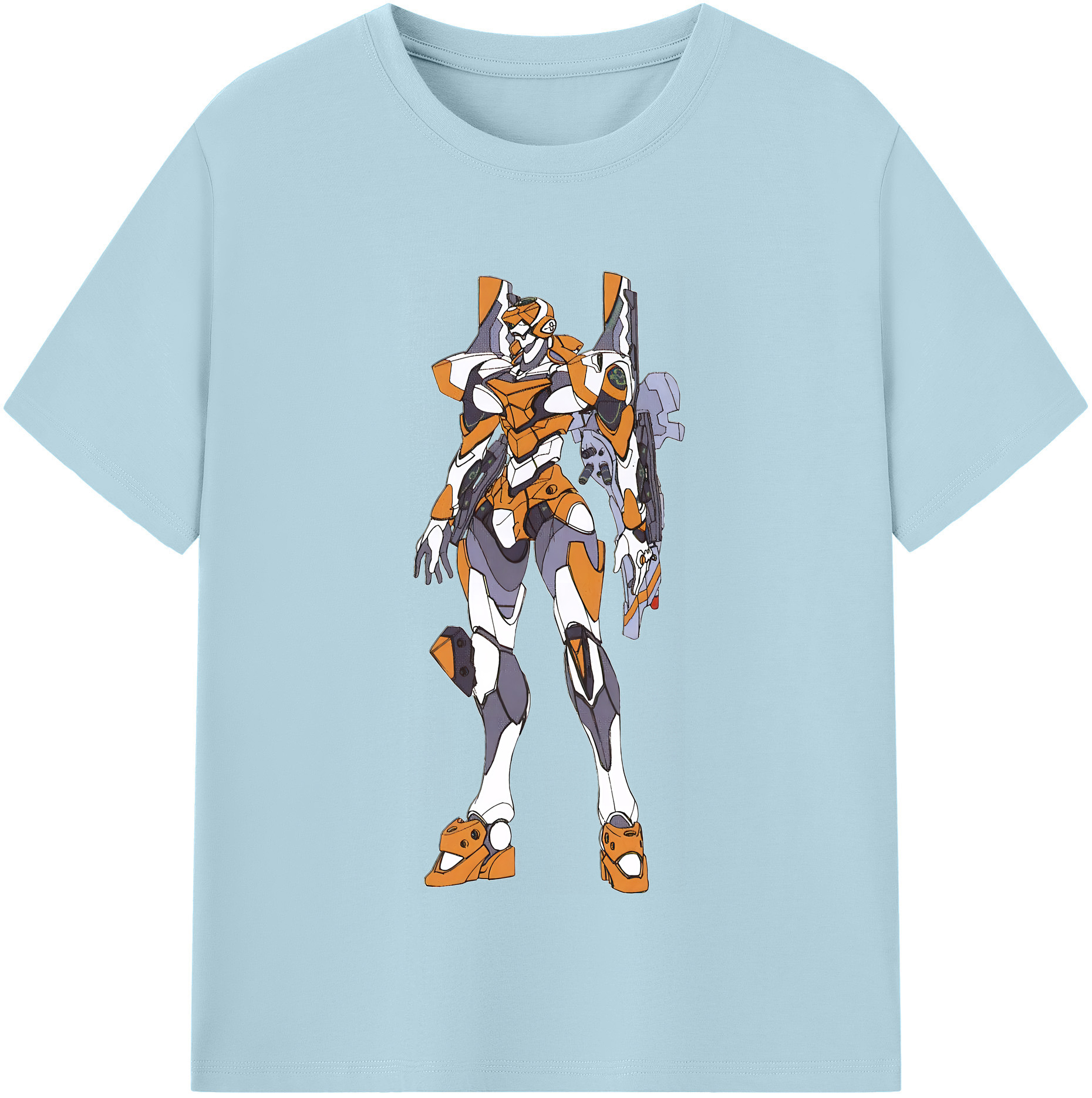 （画像用） EVA 新世紀エヴァンゲリオン 綿100％半袖Tシャツ（フロントプリント）